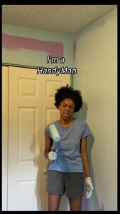 Rhinnan Payne Instagram - If HGTV wanted to hire me, I’d consider it. This is a TikTok from July, but I love this video so I thought it should be on here too. (I’m actually 24 now, and the office still looks good enough) Follow my TikTok @/RivalRhi for more. #imahandyman #callme #hiremeplease @hgtv @hgtvcanada #imgoodforit #imaninteriordesigner #rivalrhi #diy #diyhomedecor #goodenough #ididitmyself #youcantell