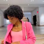Rhinnan Payne Instagram - •Pink•Suits•Me• Penn Museum