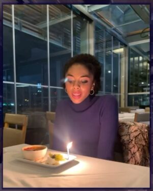 Rhinnan Payne Instagram - My Birthday! Yay! Crème Brûlée!