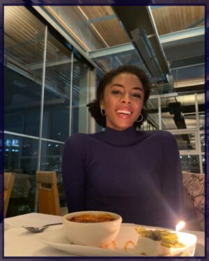 Rhinnan Payne Instagram - My Birthday! Yay! Crème Brûlée!