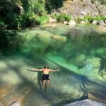 Ricardo Guedes Instagram - 🍀 ... glamping radical ...🍀 * * * @denorteasagres há muito por onde escolher. Depois de meses confinados é o momento de dar mais valor á NATUREZA . Interna e ao redor . Está na hora de reciclar o corpo e a mente. PORTUGAL é um destino de aventura e o menu vai desde a praia á montanha. Nao falta nada ca dentro!! Aqui está uma pequena amostra do nosso amado GÊRES e as suas águas " milagrosas " 💧🌱 Parabéns á equipa " tik tok " foi um prazer acampar com voces 💚 🍻 Vá e deixe tudo melhor do que encontrou ♻ * * Parque Nacional da Peneda-Gerês