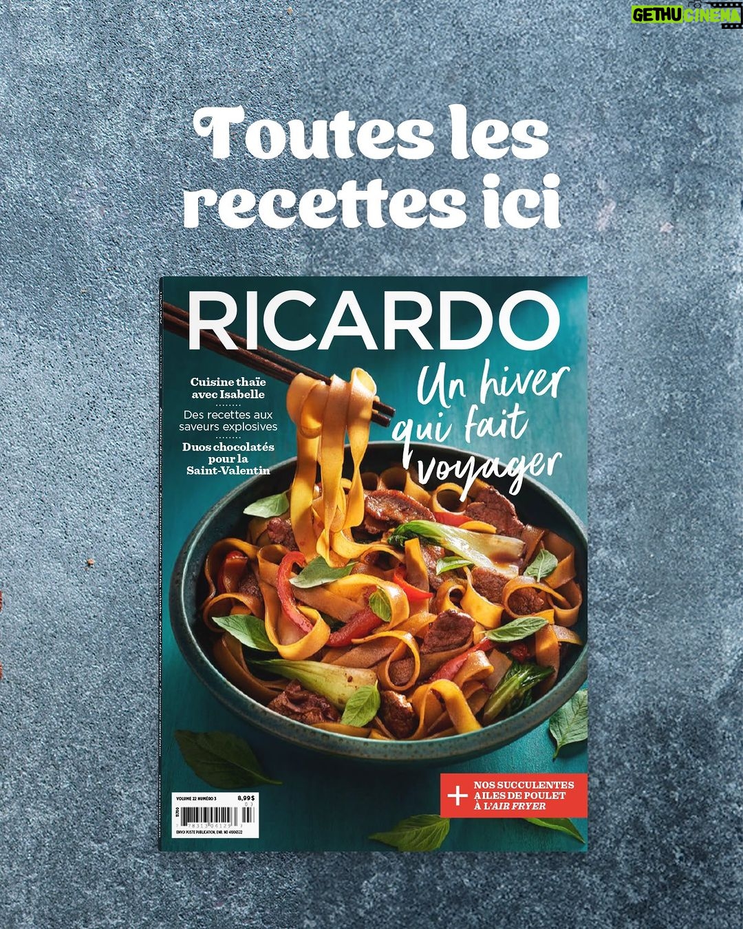 Ricardo Larrivée Instagram - Le chocolat se marie à merveille avec d’autres saveurs gourmandes, telles qu’amande, agrume, noix de coco, caramel et menthe, pour offrir d’envoûtants desserts. Découvrez tous ces délicieux combos dans le dernier magazine en kiosque (p. 90), aussi disponible pour les abonné·e·s du magazine sur notre site Web. 🍫 Lien dans le profil (@ricardocuisine) pour en savoir plus sur nos offres d'abonnement.