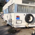 Rick Dees Instagram – Our “Name the City” contest continues… This RV has been ILLEGALLY PARKED in this one spot for almost 3 years. As you can see, GRASS is growing on the pavement around the wheels. Hint: It’s 1/2 mike from a famous theme park.
Can you name the city?