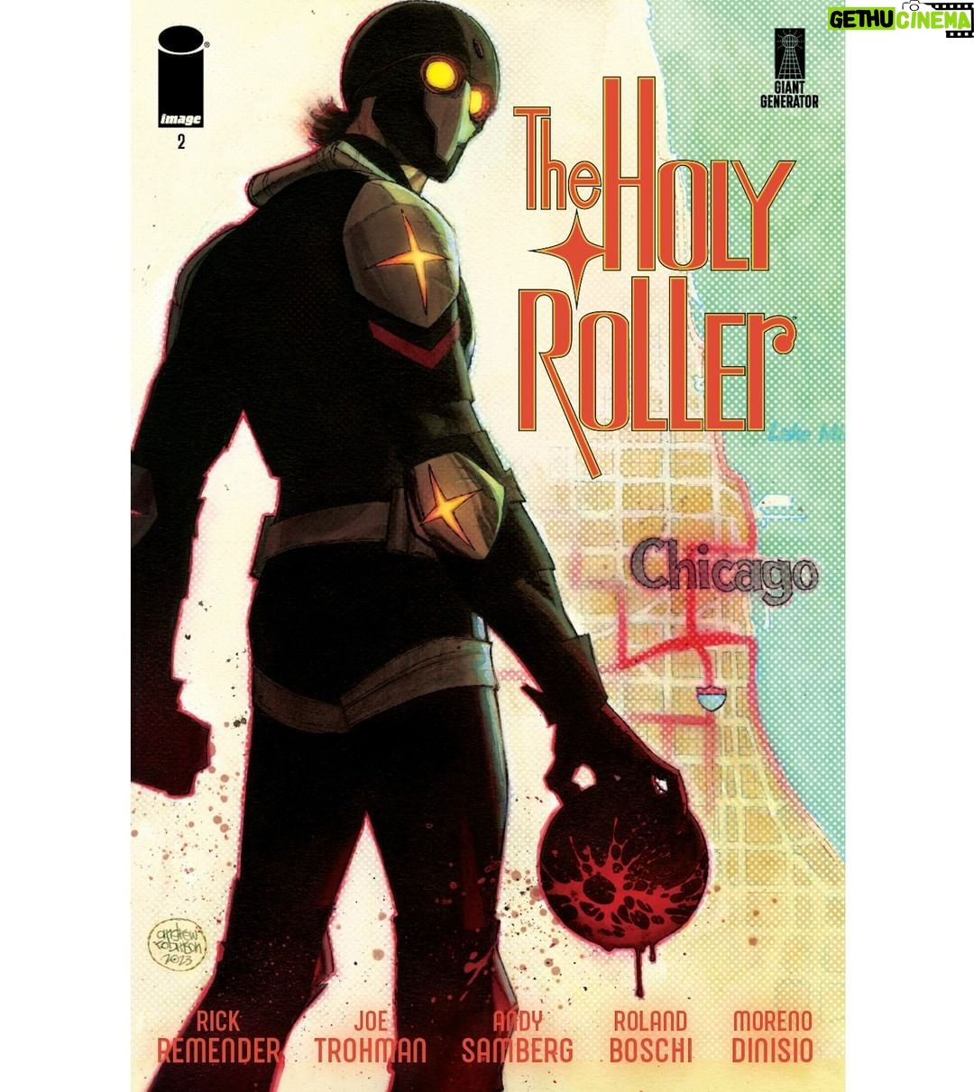 Rick Remender Instagram - THE HOLLER ROLLER #2 variant cover by @spacejunkees