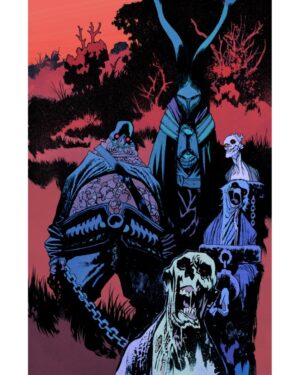 Rick Remender Instagram - THE SACRIFICERS #3 Walking Dead anniversary variant cover by groovy man of jive and power @jamesharrenart !