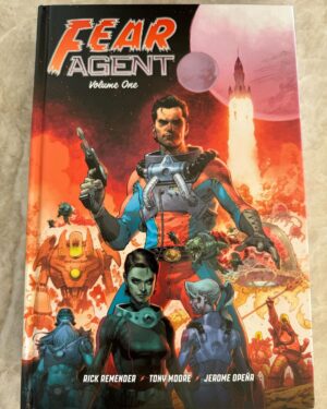 Rick Remender Instagram - FEAR AGENT 20 year anniversary oversized deluxe hardcovers with brand new covers by delicious @coloneltonymoore and tasty @jomeopena w savory colors by @fatheadwilson are real, they are here, and they make me so happy I could cry. In stores this December. Limited so pre order copies now with your favorite retail establishment. We still charge the same for these as we did 12 years ago. We do it because we love you. You heard me. There’s not a single thing about you that we don’t love. All of us. As a collective at @imagecomics @giantgenerator are watching you day and night and we are super into what you’ve been up to.

#fearagent