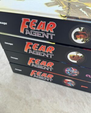 Rick Remender Instagram - FEAR AGENT 20 year anniversary oversized deluxe hardcovers with brand new covers by delicious @coloneltonymoore and tasty @jomeopena w savory colors by @fatheadwilson are real, they are here, and they make me so happy I could cry. In stores this December. Limited so pre order copies now with your favorite retail establishment. We still charge the same for these as we did 12 years ago. We do it because we love you. You heard me. There’s not a single thing about you that we don’t love. All of us. As a collective at @imagecomics @giantgenerator are watching you day and night and we are super into what you’ve been up to.

#fearagent