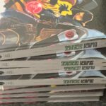 Rick Remender Instagram – Giant Generator will have a booth at Artist Alley HB907 for @newyorkcomiccon where we will have EVERY Giant Generator deluxe HC from my personal stock (most 1st prints) for sale as well as limited signed giclee prints by @jgjonesart, @bengalgram, @spacejunkees and signings w @maxfiumara @jomeopena @matteoscalera @wescraigcomics @leeloughridge @dave.mccaig and more as well as a panel Saturday where we will answer your questions, show your our undying gratitude, and announce many other exciting things.