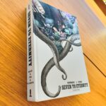 Rick Remender Instagram - I joined forces with the mighty @jomeopena to spend many years making SEVEN TO ETERNITY for you and your cousins and your neighbors and this beautiful @dcbservice variant of the oversized HC is very sold out but we still have stock on the 3rd printing of the regular cover. @jamesharrenart pops in for a bridge chapter. @matthollingsworthcolor bleeds color love on the entire thing. It’s a goddamned masterpiece printed on the best paper available and if you don’t love it I’ll buy it back from you and beat myself with it. Will film for proof.