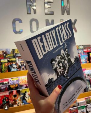 Rick Remender Instagram - Our friends at @comixexperience have the new DEADLY CLASS Compendium in stock now because they are kind and wonderful people who know what you need most in life — quality comic books! Find an equally great shop in your area and give us your filthy money. It’s not like you have anything better to do with it. It’s better off with us. Stop being selfish. #sweetdollarbills