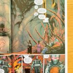 Rick Remender Instagram - I joined forces with the mighty @jomeopena to spend many years making SEVEN TO ETERNITY for you and your cousins and your neighbors and this beautiful @dcbservice variant of the oversized HC is very sold out but we still have stock on the 3rd printing of the regular cover. @jamesharrenart pops in for a bridge chapter. @matthollingsworthcolor bleeds color love on the entire thing. It’s a goddamned masterpiece printed on the best paper available and if you don’t love it I’ll buy it back from you and beat myself with it. Will film for proof.