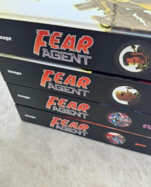 Rick Remender Instagram - TOMORROW!! After being out of print for 7 years @giantgenerator and @imagecomics are proud to release brand new deluxe oversized FEAR AGENT HCs vol. 1 and vol. 2 with brand new cover art by @coloneltonymoore and @jomeopena @fatheadwilson Limited to 6000 of each vol for cover A and 3000 of each for cover B. @dcbservice will also have a limited run of the both volumes w the original art by Tony. 

I don’t think it’s huckster talk to say this will go fast so get your greasy mitts on a copy this week. Xoxo
