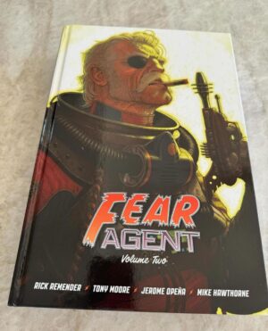 Rick Remender Instagram - TOMORROW!! After being out of print for 7 years @giantgenerator and @imagecomics are proud to release brand new deluxe oversized FEAR AGENT HCs vol. 1 and vol. 2 with brand new cover art by @coloneltonymoore and @jomeopena @fatheadwilson Limited to 6000 of each vol for cover A and 3000 of each for cover B. @dcbservice will also have a limited run of the both volumes w the original art by Tony. 

I don’t think it’s huckster talk to say this will go fast so get your greasy mitts on a copy this week. Xoxo
