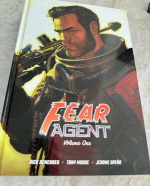 Rick Remender Instagram - TOMORROW!! After being out of print for 7 years @giantgenerator and @imagecomics are proud to release brand new deluxe oversized FEAR AGENT HCs vol. 1 and vol. 2 with brand new cover art by @coloneltonymoore and @jomeopena @fatheadwilson Limited to 6000 of each vol for cover A and 3000 of each for cover B. @dcbservice will also have a limited run of the both volumes w the original art by Tony. 

I don’t think it’s huckster talk to say this will go fast so get your greasy mitts on a copy this week. Xoxo