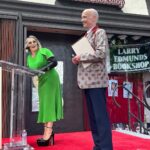 Ricki Lake Instagram - Today was incredible! Honored to be celebrating my mentor, director and friend of 36 years. Congratulations #johnwaters! @hwdwalkoffame ⭐️ @outfest @academymuseum Getting his 🌸! 📸 @cpizzello 📸 @hairbyhavana5 📸 @bucknerphoto ♥️ Larry Edmunds Bookshop