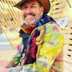 Ricki Lake Instagram - Turns out, my man’s a burner! I didn’t know he would be, but I had a feeling. This 🔥, my 4th was the best one ever. It’s safe to say, we were the most well-rested folks on the Playa. We paced ourselves, got tons of RV time, especially during the storm. Hands down, one of the best weeks of our lives. #thankslarryharvey #burningman2023 #kostumekult ♥️