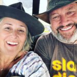 Ricki Lake Instagram - Turns out, my man’s a burner! I didn’t know he would be, but I had a feeling. This 🔥, my 4th was the best one ever. It’s safe to say, we were the most well-rested folks on the Playa. We paced ourselves, got tons of RV time, especially during the storm. Hands down, one of the best weeks of our lives. #thankslarryharvey #burningman2023 #kostumekult ♥️