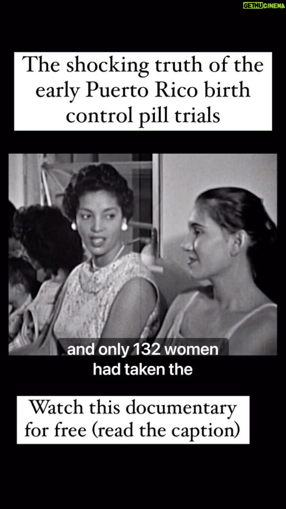 Ricki Lake Instagram - This weekend only watch “The Business of Birth Control” for free, from your home anywhere in the world! This is our special 54 minute TV cut which packs a powerful punch. Find out more about the history of the birth control pill and what they knew even then about its side effects 🫢😲🤐 Link in our bio to watch or go to watch.showandtell.film/watch/nov2023 - now thru Sunday Dec 3rd 💛💛💛 #puertorico #racisminamerica #history #thepill #reproductiverights #reproductivehealth #womenshealth #womensreproductiverights #feminism