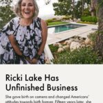 Ricki Lake Instagram - This beautiful piece means the absolute world to me. Thank you @romper and @jenniferblockauthor for telling my story so eloquently. I am humbled and honored that what was my passion project of 15 years ago is being recognized and acknowledged in 2023. So much more to do and @abbyepsteinxoxo are so ready to continue this invaluable work. #theunfinishedbusinessofbeingborn coming soon! https://www.romper.com/entertainment/ricki-lake-business-of-being-born-interview Thank you to the incredible team behind the scenes: @beaugrealy 📸 @tiffanyreid @debraferullomakeup @robertsteinkenhair @specialprojectsmedia @heartattackack @karen.hibbert @luna_ent Home Sweet Home