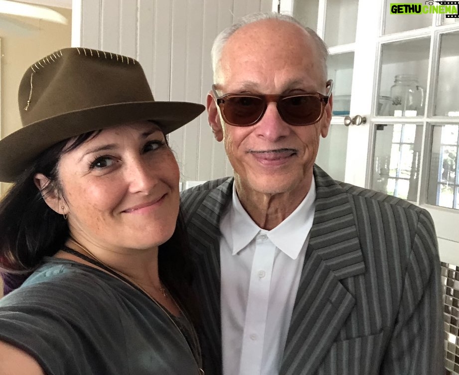 Ricki Lake Instagram - Happy Birthday to Mr. John Waters! 🥳♥️ Then (set of Hairspray 1987) now, and John judging a twist contest at camp #johnwaters. 🌈 Grateful for 35+ years ♥️ of friendship, the movies, and the crazy experiences together. #legend #internationaltreasure