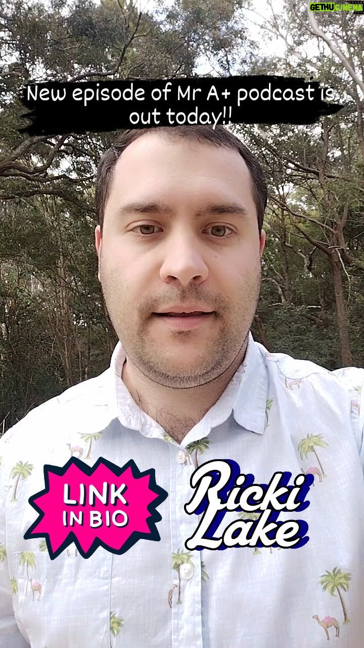 Ricki Lake Instagram - This week's episode of Mr A+ podcast is Ricki Lake Part 2 as I promised last week! She has even invited me to get a manicure and pedicure with her and Rosie O'Donnell!! God bless you Ricki Lake! Let's all take a listen to Part 2 together and find out about this lovely invitation!! If you haven't taken a listen to last week's episode Part 1 with Ricki Lake, I highly recommend going back to take a listen. It will get you up to speed! #rickilake #therickilakeshow #manicureandpedicure #rosieodonnell