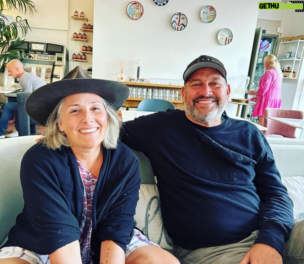 Ricki Lake Instagram - Just a couple a kids in our mid-50’s. Living our best life. ♥ #grateful #happy #peace #love #selflove