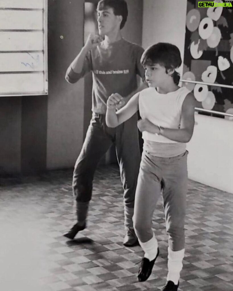 Ricky Martin Instagram - #tb Here I was 12years old learning my first dance routine with the legend and best choreographer Mr. @jlvn1161 Love you Oc So proud of that little kid. He is a survivor! #PRIDE #pridemonth Puerto Rico