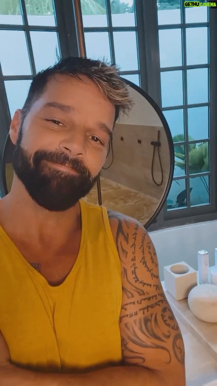 Ricky Martin Instagram - Kumikoskincare.com