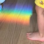 Ricky Martin Instagram - My son found a natural rainbow in our closet. Yes, there are lights and rainbows in our closets now. No more darkness only #PRIDE happy #pridemonth everyone. #BabyRenn