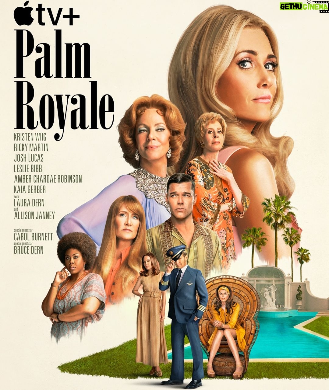 Ricky Martin Instagram - It’s all about who you know, and what they don’t #PalmRoyale premiers March 20th @appletv