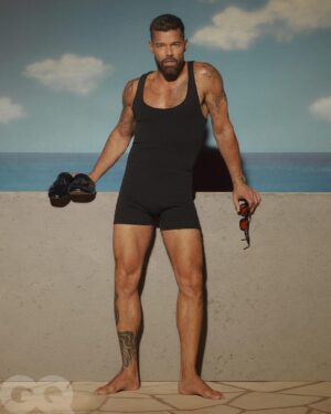 Ricky Martin Instagram - 25 years ago, @ricky_martin kicked off a Latin explosion in the US with his hit ‘Livin La Vida Loca’ and shot to universal fame. Now—with all of that early aughts experience—the singer is taking another run at stardom. And this time he’s being himself.

At the link in bio, Ricky Martin reflects on life as a dad, his ascent to celebrity, coming out, and paving the way for Latin stars of today. 

Written by @alexgfrank
Photographs by @ericraydavidson
Styled by @branduh