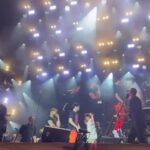 Ricky Martin Instagram – What a beautiful surprise! When my twins jumped on stage with me for the first time in Locarno, Switzerland 🇨🇭 . #Matteo y #Valentino 😭 Piazza Grande (Locarno)