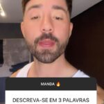 Rico Melquiades Instagram - Me descrevendo em 3 Palavras.