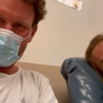 Riley Elliott Instagram - I’m going to be a dad! So stoked to have got to a point in this journey where Amber and I feel confident enough to share our joy, because the biggest thing learnt so far, has been the realities behind trying. I feel like I have a new found sensitivity, likely in part to aid in becoming a father but also because I have felt so powerless in the hurdles my incredible wife has overcome. Miscarriages are things I had never heard much about, but when you are unlucky and experience them, you realise you are not alone and in fact so many friends have run the same road at times. For those who haven’t had to, I do not mean to take anything away from your experiences, I imagine and will likely see that creating a human that then entirely depends on you is hard enough. This will hopefully be our next chapter. But up to this point all I can say is that women are so incredibly strong, so driven, and so capable. It’s really hard when you as a guy feel like the car driving alongside the railway tracks and it’s starting to sway. What I’ve learned so far is all you can do is be a rock of support and tell them that everything will be alright. Seeing tears rush from my wife at our half way scan, being happy tears, made the journey all worth it. To all those mums and ones to be, you are amazing. None of us would be here without you. To all those dads, I can’t wait for dad group chat lol. My next big task before the baby comes is to figure out how I juggle my existing 6year old wolf who never likes sharing the back seat!