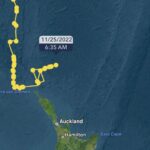 Riley Elliott Instagram - A fascinating time in NZ for ocean life. This time of year we get the E Aus current pushing down our warm summer water. Already we have had sea snakes, turtles and migratory birds turn up. Also Great whites popping up in harbours likely pupping. This map shows an awesome Tiger shark I have followed for a long time, tagged by Australian scientists at Norfolk Island after we did a @sharkweek show the year prior, emphasising the need to study these animals and they did a great job tagging a bunch which you can follow on the @ocearch app. It’s my silent addiction watching where these sharks move and as you can see by the sea temperature map, this shark is moving towards NZ with that descending warm water. Tiger sharks generally reside within water over 22’C and this shark is doing just that. We used to have many records of Tigers caught out at Mayor island but research shows they generally stay deep and so are rarely seen. But I’ve also seen photos of baby Tigers caught in the Hauraki Gulf just off Auckland CBD which shows some novel and unprecedented pupping behaviour. Long story short, satellite tracking provides some amazing insight into animals and that is the endeavour of my Great White project, where people can sponsor a shark, name it, and a soon to be released website will allow anyone to follow their movements. It’s good for the sharks through scientific conservation but also for us, to best educate ourselves on where we may wish to swim. If you are interested in sponsoring a great white go to www.sustainableocean society.co.nz link in my bio