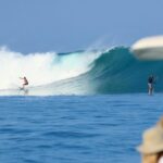 Riley Elliott Instagram - I got into sharks because of surfing. It’s the natural fear for most surfers, and to be honest, ignorance is bliss for surfers. It’s the unspoken rule that you just don’t talk shark while in the line up. Where people get separated is what that ignorance is based on. Is it because they literally are ignorant to the risks of the wild environment which the ocean is, and thus react maliciously when scared or hurt by it. Or is that ignorance based on an acceptance of the risks of the wild, an awareness of it, and thus best not to get blinded by the risks but rather embrace the fear as it may be, to be sharper and act as required to survive in the wild. It’s a big difference, and as I say to people with regard to sharks, it’s ok to be fearful, and in fact you should be, but just ensure how you react to fear is in the second manner of things mentioned above. Respect the wild, use fear to acknowledge risks and catalyse instinctual reactions to be sharper, more animal like and void of societal weakness. Surfing taught me this lesson long before I employed it with sharks. Drowning is far more likely than a shark bite. Smashing your face into the reef is a real possibility. Slicing your body open on your fins, getting stung by deadly jellies are all possible. Suffice to say this trip away to Indonesia has been a great counter fix to my shark life but equally they are one in the same. When it got big, there’s fear, consequence and you can use those circumstances to go one of two ways. Which way do you go?