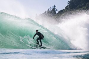 Riley Elliott Instagram - I didn’t create a shark app to try and scare surfers. I created it because I am a surfer. I was afraid of sharks as a surfer. It’s easy to be a tough guy and think a good shark is a dead shark, from the safety of a boat. But try acting like that sitting on a polystyrene board, chest deep in the sharks’ domain. 
My thoughts were either stick with ignorance is bliss and just walk blind in the savannahs, so to speak. Or learn what a shark is, how they behave, when and where they are dangerous and apply this info out of respect to this capable predator, given I am literally playing in its hunting ground. 
Choosing the latter has taken me all around the world. I’ve dived with almost every single large shark species and I am still here. But I am still afraid of sharks. And it’s ok to be afraid of an apex predator. You should be. It’s natural instinct. How we react to fear is the important thing. Malice is wrong and short lived and generally only possible from cowards on a boat. Respectfully informed and accepting of self instigated risk is the reality surfers should take, and most do. 
The Great White app may be scary to some, but I guarantee you that in the long run, knowing what’s out there is more beneficial to you and those animals. I think it’s important to walk the talk in this day and age. I love to surf and I love learning about sharks. 

I have had nothing but positive feedback about the Great White tracking. I see it as similar to a ski slope, where you are provided with information about risk and then you choose where to go play. 
How do you feel about it?

Images by @jimagesnz