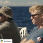 Riley Elliott Instagram - • @sharkweek Great Whites AND Makos? JAW-SOME! 🦈🦈 #SharkWeek⁣ ⁣ ▶️ Clash of Killers: Great White vs Mako starts now on @Discovery and streaming on @discoveryplus⁣ 🌊 @thelifeofrileynz x @saminthewild_