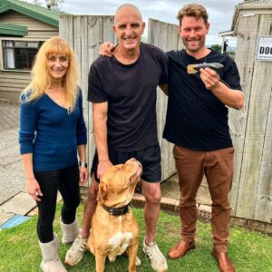 Riley Elliott Instagram - We found Daisy's tag!!!!

Thank you to everyone who put the word out, shared the posts, searched the beaches, told your relatives, amazing work.
Long story short, I got a phone call a day ago from a lovely lady called Leanne in Gate Pa, who said her flat mate David found it while walking his dog Thor along the beach. David and Thor search for rubbish every day along the beaches, to keep NZ clean, and stumbled across this weird device. He brought it home, shared the intrigue with Leanne, but the next day they had a hospital appointment and were away for a few days. Understandably they were out of the loop for a time (the days you were all sharing the questions where Daisy's tag was), and so when they got home, they turned on their phones and holy cow, saw the messages everywhere on social media, the news, the paper etc etc thanks to all of you! And then I got the call. The following day I visited them, who were huge shark fans, both grew up in the JAWS era, but both however love what sharks stand for and do in the oceans, and they were so stoked to have brought Daisy's tag back to the Great White Project. Next step, find Daisy 🙂 and continue to learn about her and other Great Whites sharks starting to share the waves with us in NE NZ.

Thank you so so much for all of your support. This project wouldn't have even got off the ground without the amazing NZ public, so thank you, and to all the media and news agencies for helping share the information.