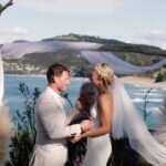 Riley Elliott Instagram - Happy wedding anniversary to my incredible @amberandfriendsphoto To look back on our lives together makes me realise how well suited we are; to have travelled the world, worked on each others jobs, raised a dog baby, built houses, built careers, swum with sharks, whales, turtles and dolphins, got barrelled together, rode through miscarriages, and to get married in the middle of covid but during a window of gatherings being allowed, sunny weather and pumping surf with all our friends and family - well, truly lucky I feel to have met you 8 years ago and to lock you down forever ;) two years ago. Onwards and upwards. And thanks to all of our loving family and friends. Xx