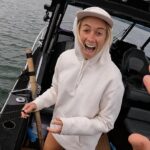 Riley Elliott Instagram - @sharkweek 2023 is a week away for those in the N Hemisphere. Some behind the scenes of Jaws in the Shallows which airs Thursday the 27th July at 8pm Be sure to check it out. Lots of Great Whites, scientific firsts, amazing Nz locations and a variety of other sharks species.