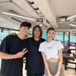Ring Liao Instagram - 一個成就解鎖的感覺！！ 從電梯開門時還以為是參觀場地的客人, 介紹完環境後聽到老師說他是韓哥我才回過神嚇到！ 謝謝我老師姆棍特別推薦我們的場地 也謝謝韓哥選擇在WEEE Fitness練習格鬥！ 能夠被這麼有影響力的巨星喜歡認同, 真的滿懷感恩,也讓我更有使命感要讓這間工作室越來越好！ 一定會讓每個客人來這裡都練的舒服開心😊 @weeefitness