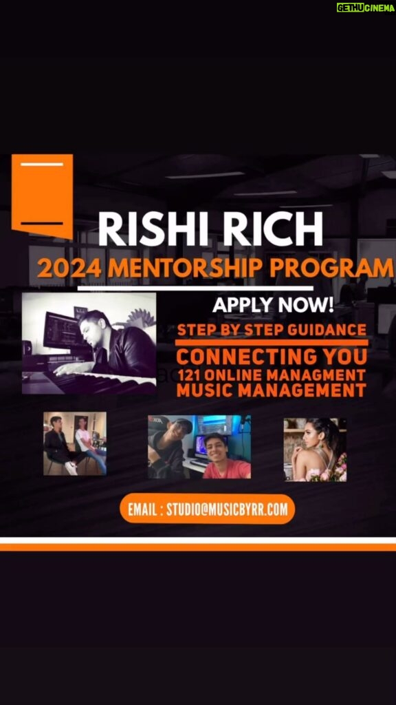 Rishi Rich Instagram - 𝒞𝒽𝓇𝒾𝓈𝓉𝓂𝒶𝓈 𝐸𝓋𝑒 𝐵𝓁𝑒𝓈𝓈𝒾𝓃𝑔𝓈 ! 𝐼𝓃 𝒥𝒶𝓃𝓊𝒶𝓇𝓎 𝟤𝟢𝟤𝟦 𝐼 𝓌𝒾𝓁𝓁 𝒷𝑒 𝒾𝓃𝓉𝓇𝑜𝒹𝓊𝒸𝒾𝓃𝑔 𝑀𝓎 𝑀𝑒𝓃𝓉𝑜𝓇𝓈𝒽𝒾𝓅 𝒫𝓇𝑜𝑔𝓇𝒶𝓂. 𝐼’𝓂 𝑒𝓍𝒸𝒾𝓉𝑒𝒹 𝓉𝑜 𝓈𝒽𝒶𝓇𝑒 𝓂𝑜𝓇𝑒 𝒹𝑒𝓉𝒶𝒾𝓁𝓈 𝓈𝑜𝑜𝓃 𝒶𝒷𝑜𝓊𝓉 𝒽𝑜𝓌 𝐼 𝓌𝒾𝓁𝓁 𝓃𝒶𝓋𝒾𝑔𝒶𝓉𝑒 𝒶𝓃𝒹 𝒽𝑒𝓁𝓅 𝒩𝐸𝒲 𝒜𝓇𝓉𝒾𝓈𝓉𝓈. 𝒟𝓇𝑜𝓅 𝓂𝑒 𝒶𝓃 𝑒𝓂𝒶𝒾𝓁 𝒻𝑜𝓇 𝓂𝑜𝓇𝑒 𝒾𝓃𝒻𝑜𝓇𝓂𝒶𝓉𝒾𝑜𝓃. 𝒴𝑜𝓊 𝒸𝒶𝓃 𝒹𝒾𝓇𝑒𝒸𝓉𝓁𝓎 𝑒𝓂𝒶𝒾𝓁 𝓂𝑒 𝒻𝓇𝑜𝓂 𝓂𝓎 𝐻𝑜𝓂𝑒 𝓅𝒶𝑔𝑒 ( 𝒾𝓃𝒻𝑜@𝓂𝓊𝓈𝒾𝒸𝒷𝓎𝓇𝓇.𝒸𝑜𝓂) 𝑀𝒶𝓃𝓎 𝑜𝒻 𝓉𝒽𝑒 𝒶𝓇𝓉𝒾𝓈𝓉𝓈 𝐼’𝓋𝑒 𝓂𝑒𝓃𝓉𝑜𝓇𝑒𝒹 𝓌𝒾𝓁𝓁 𝒷𝑒 𝓈𝒽𝒶𝓇𝒾𝓃𝑔 𝓉𝒽𝑒𝒾𝓇 𝑒𝓍𝓅𝑒𝓇𝒾𝑒𝓃𝒸𝑒𝓈 𝒶𝓁𝓈𝑜. 𝒲𝒶𝓉𝒸𝒽 𝓂𝓎 𝒷𝓇𝑜𝓉𝒽𝑒𝓇 @𝓂𝓊𝓂𝓏𝓎𝓈𝓉𝓇𝒶𝓃𝑔𝑒𝓇 𝓉𝒶𝓁𝓀 𝒶𝒷𝑜𝓊𝓉 𝑜𝓊𝓇 𝒿𝑜𝓊𝓇𝓃𝑒𝓎 𝓉𝑜𝑔𝑒𝓉𝒽𝑒𝓇. 𝒪𝓃𝑒 𝓁𝑜𝓋𝑒 ❤️ 𝑅𝒾𝓈𝒽