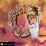 Rishi Rich Instagram – 𝒮𝓊𝓃𝒹𝒶𝓎 𝐵𝓁𝑒𝓈𝓈𝒾𝓃𝑔𝓈 𝐸𝓋𝑒𝓇𝓎𝑜𝓃𝑒. 𝒫𝑒𝒶𝒸𝑒 & 𝐿𝑜𝓋𝑒 💜 ( Beautiful Artwork by @anit.kaur.art )