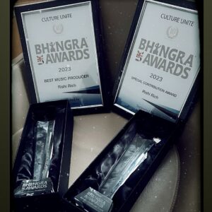 Rishi Rich Instagram - Thank you 🙏🏼🖤 * Best Music Producer 2023 
* Special Contribution Award 2023