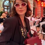 Rita Ora Instagram - On Sundays we lunch and Yes I may be a teeny fragile from last night. Paris, France