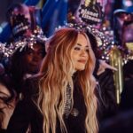 Rita Ora Instagram - HAPPY NEW YEAR from New York 🗽🎉 What an unforgettable night presenting in Times Square with @ryanseacrest!! Just found out we got the highest rating in 3 years!!! Wow!! 2024 I can’t wait to see you all in 2024 👀💕✨ Times Square, New York City