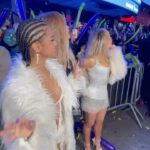 Rita Ora Instagram - HAPPY NEW YEAR from New York 🗽🎉 What an unforgettable night presenting in Times Square with @ryanseacrest!! Just found out we got the highest rating in 3 years!!! Wow!! 2024 I can’t wait to see you all in 2024 👀💕✨ Times Square, New York City