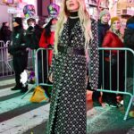 Rita Ora Instagram - HAPPY NEW YEAR from New York 🗽🎉 What an unforgettable night presenting in Times Square with @ryanseacrest!! Just found out we got the highest rating in 3 years!!! Wow!! 2024 I can’t wait to see you all in 2024 👀💕✨ Times Square, New York City