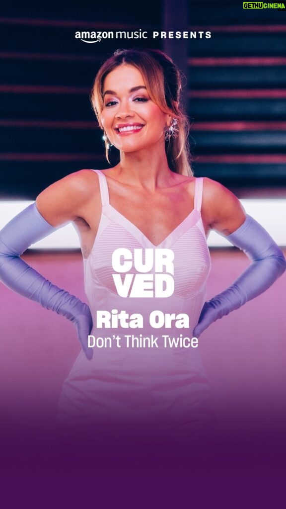 Rita Ora Instagram - Don’t Think Twice about heading to @ritaora’s YouTube channel to catch her Amazon Music CURVED performance!! 💞 #RitaOra #DontThinkTwice #PopMusic #LivePerformance #AmazonMusic